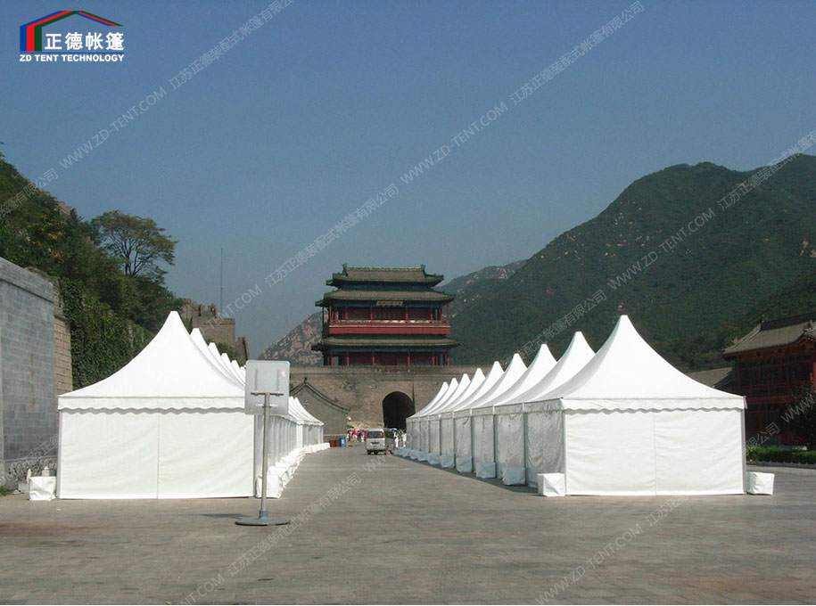 景区四角顶篷房